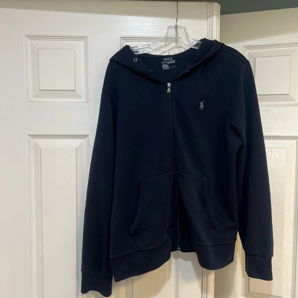 Polo Ralph Lauren Performance‎ Full Zip Fleece Hoodie Men’s large Loungewear